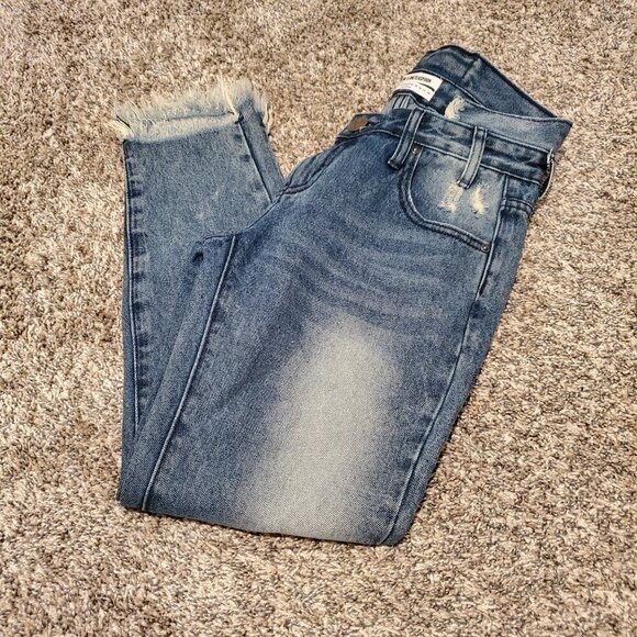 One Teaspoon Freebirds Raw Hem Jeans 27 - Picture 1 of 5